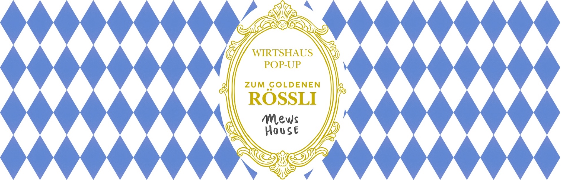 Wirtshaus-Pop-up Zum Goldenen Rössle im Mews House Zürich