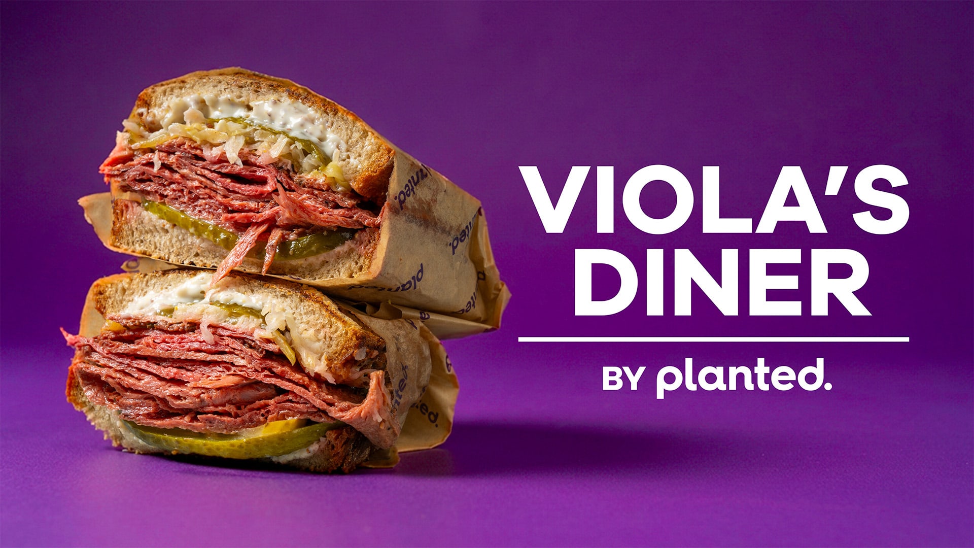 Pastrami-Sandwich von Planted für VIOLA’s Diner an der ETH Zürich